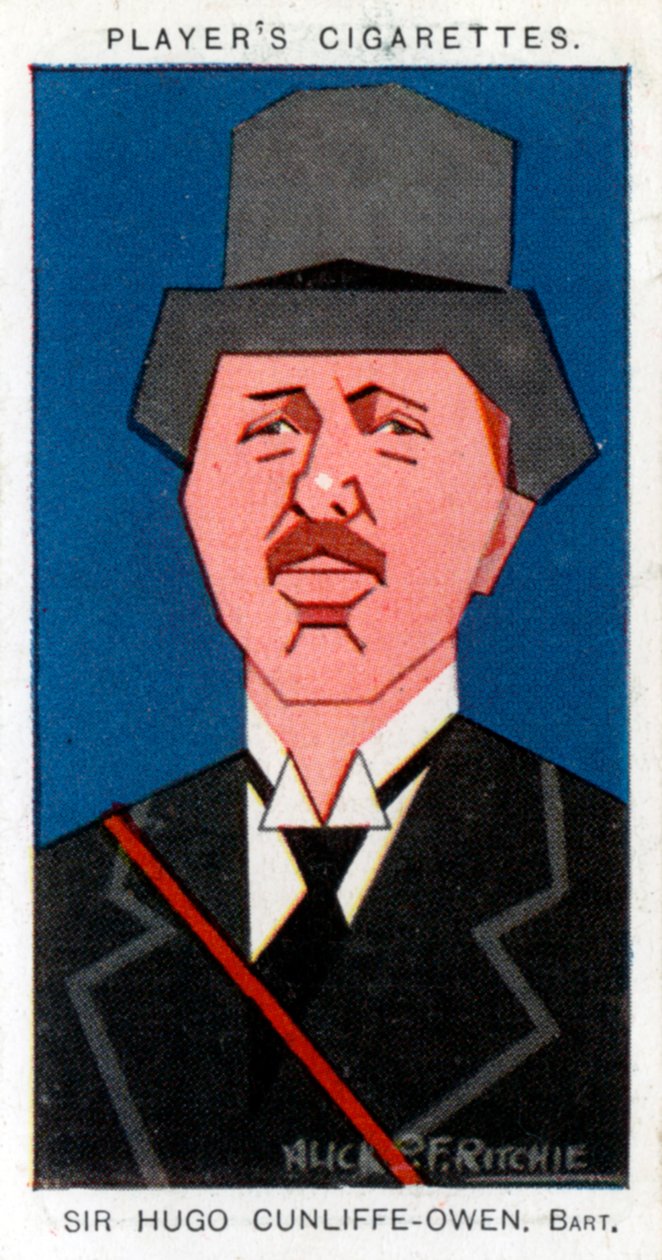 Sir Hugo Cunliffe-Owen, empresário britânico, 1926. de Alick P. F. Ritchie
