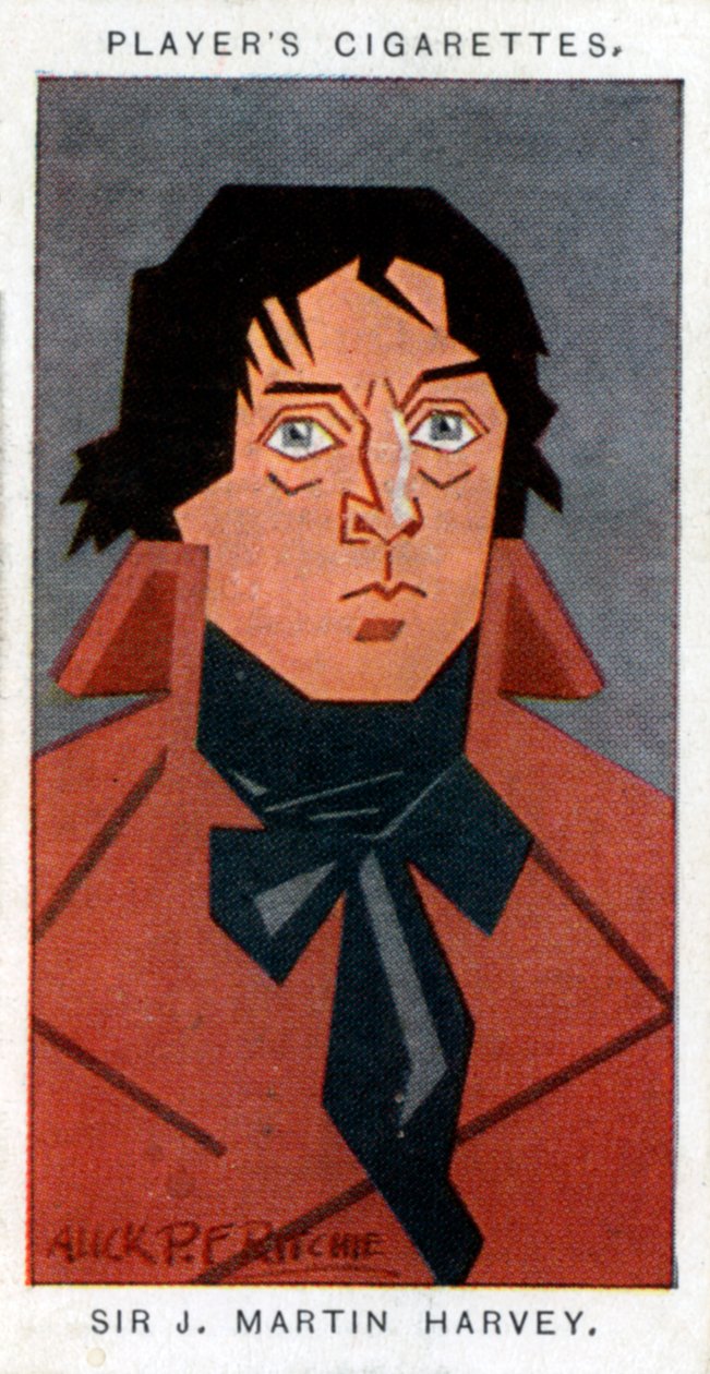 Sir John Martin-Harvey, ator britânico e gerente de teatro, 1926. de Alick P. F. Ritchie