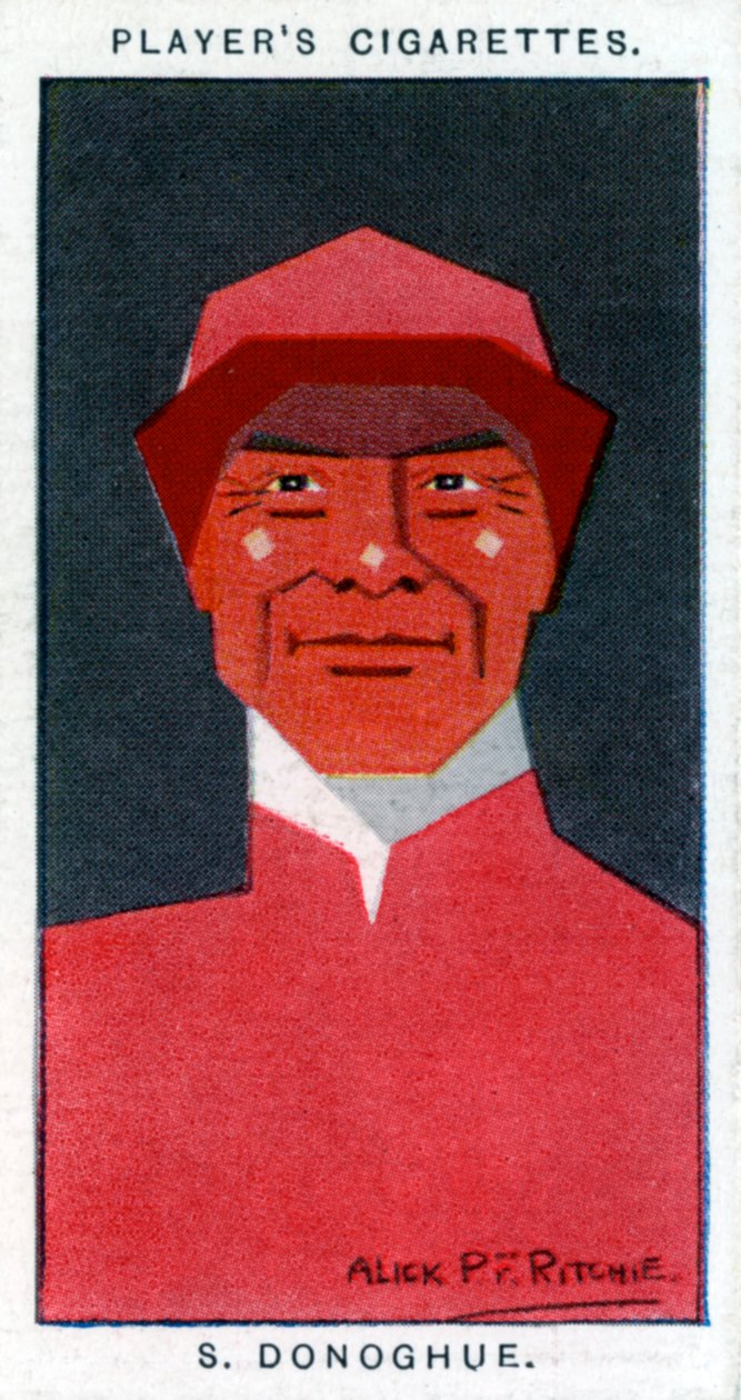 Stephen Donoghue, Jóquei e treinador, 1926. de Alick P. F. Ritchie