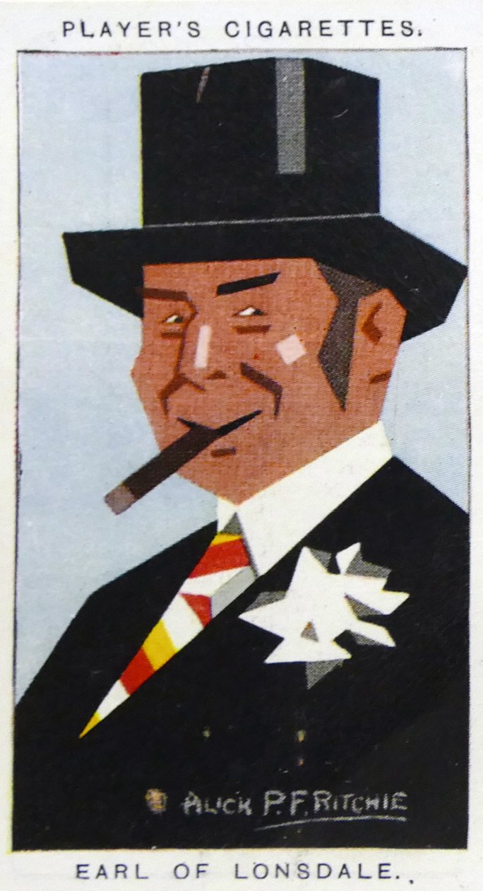 Hugh Cecil Lowther, 5º Conde de Lonsdale de Alick Penrose Forbes Ritchie