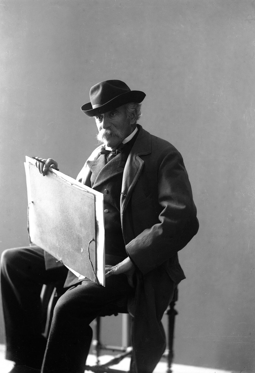 Giovanni Fattori (foto a p/b) de Fratelli Alinari