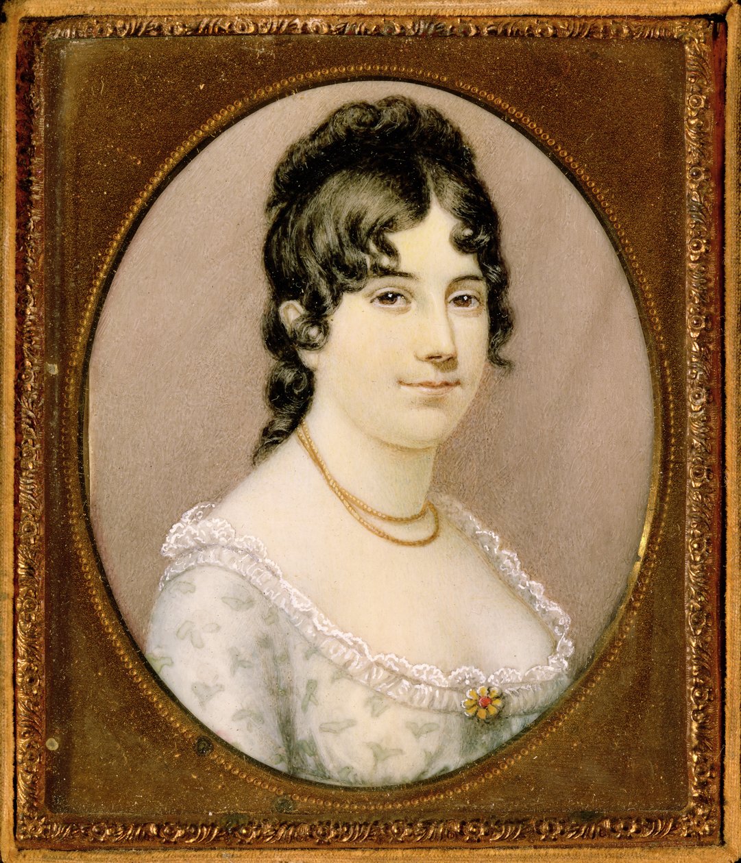 Mrs James Madison (wc em marfim) de Aline Alaux