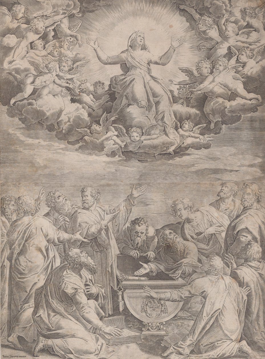 Assunção da Virgem, 1574-99. de Aliprando Caprioli