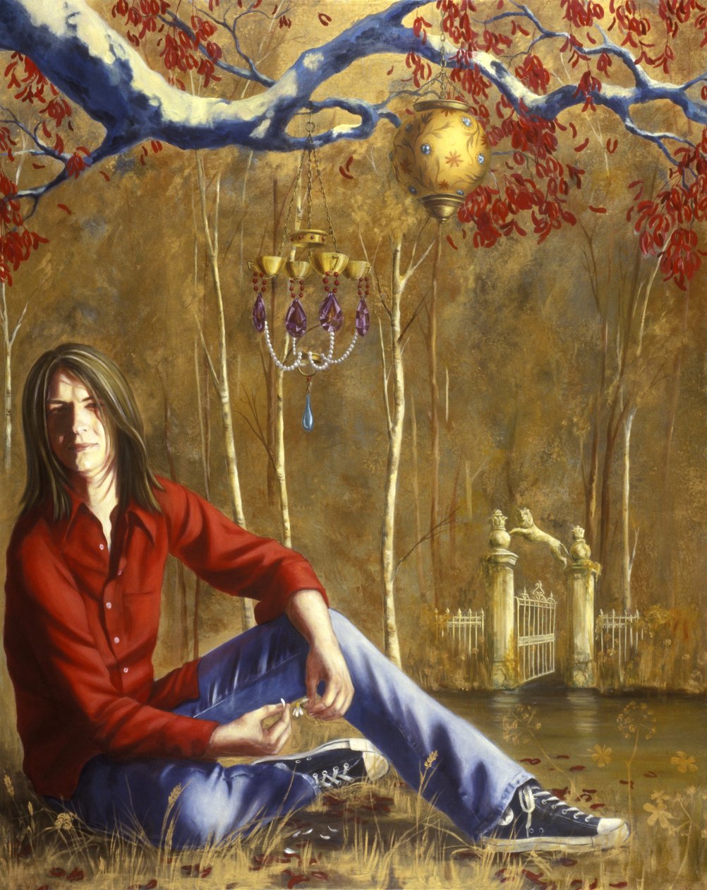 Calvin (acrílico e óleo sobre tela) de Alix Contemporary Artist Soubiran-Hall