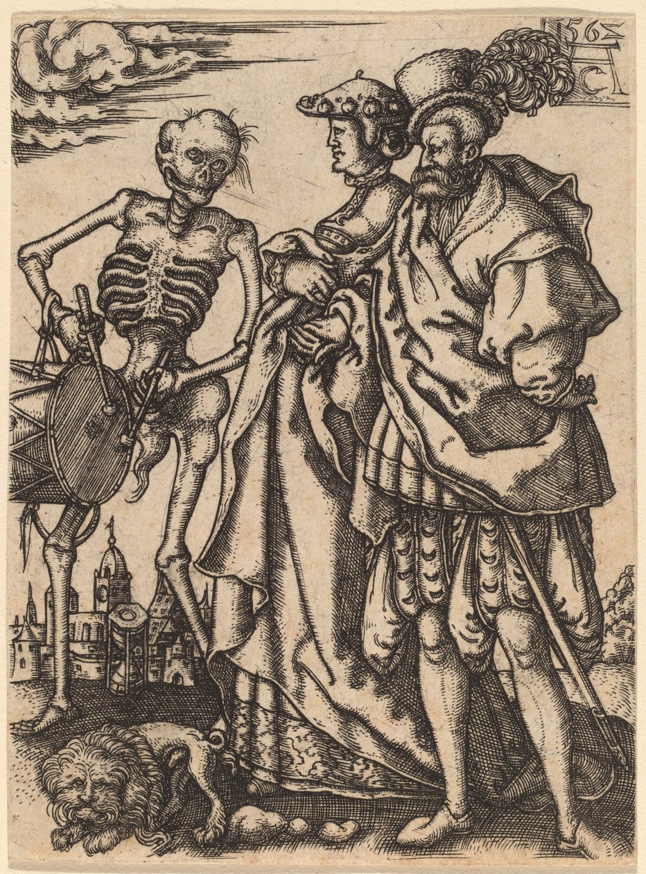 Dança da Morte I de Allaert Claesz