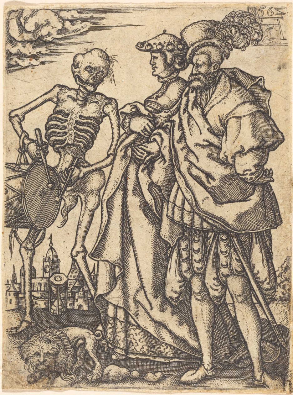 Dança da Morte I de Allaert Claesz