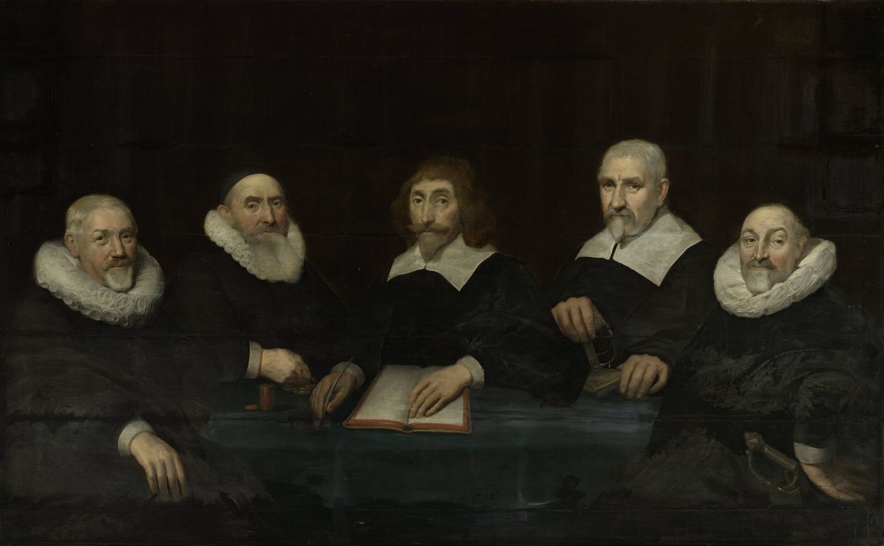 Os Regentes da Casa de Correcção de Middelburg, 1643 de Allaert van Loeninga