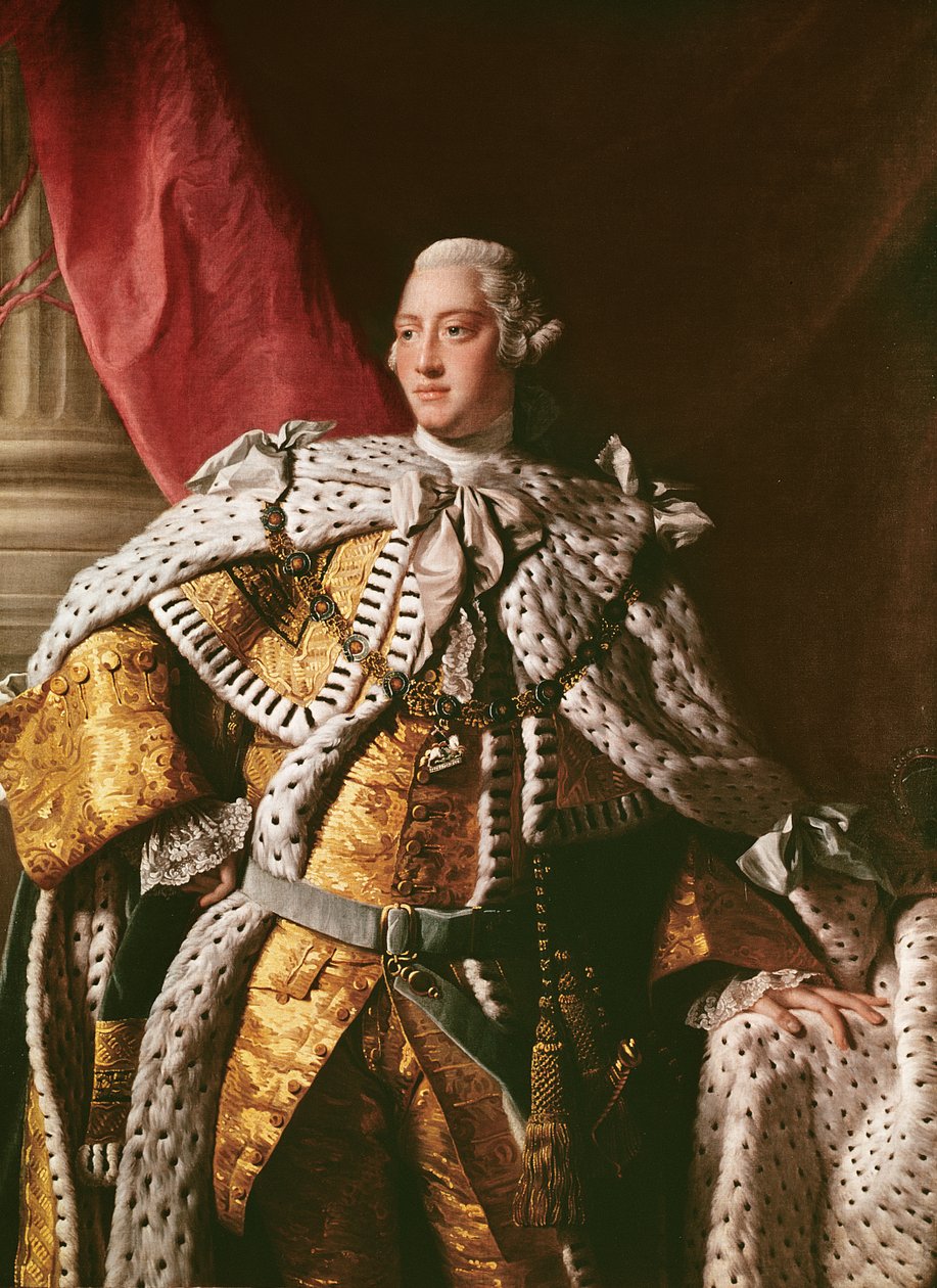 Rei George III, c.1762-64 de Allan Ramsay