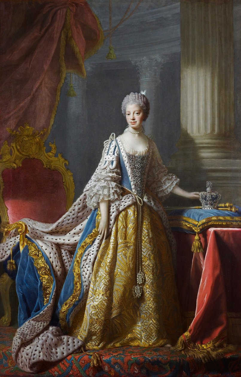 Allan Ramsay - Rainha Charlotte (Coleção Real)1 de Allan Ramsay