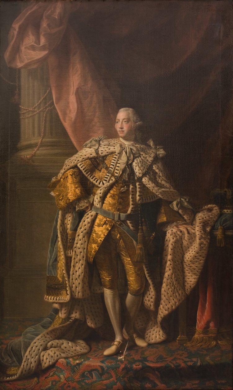 Jorge III da Inglaterra de Allan Ramsay