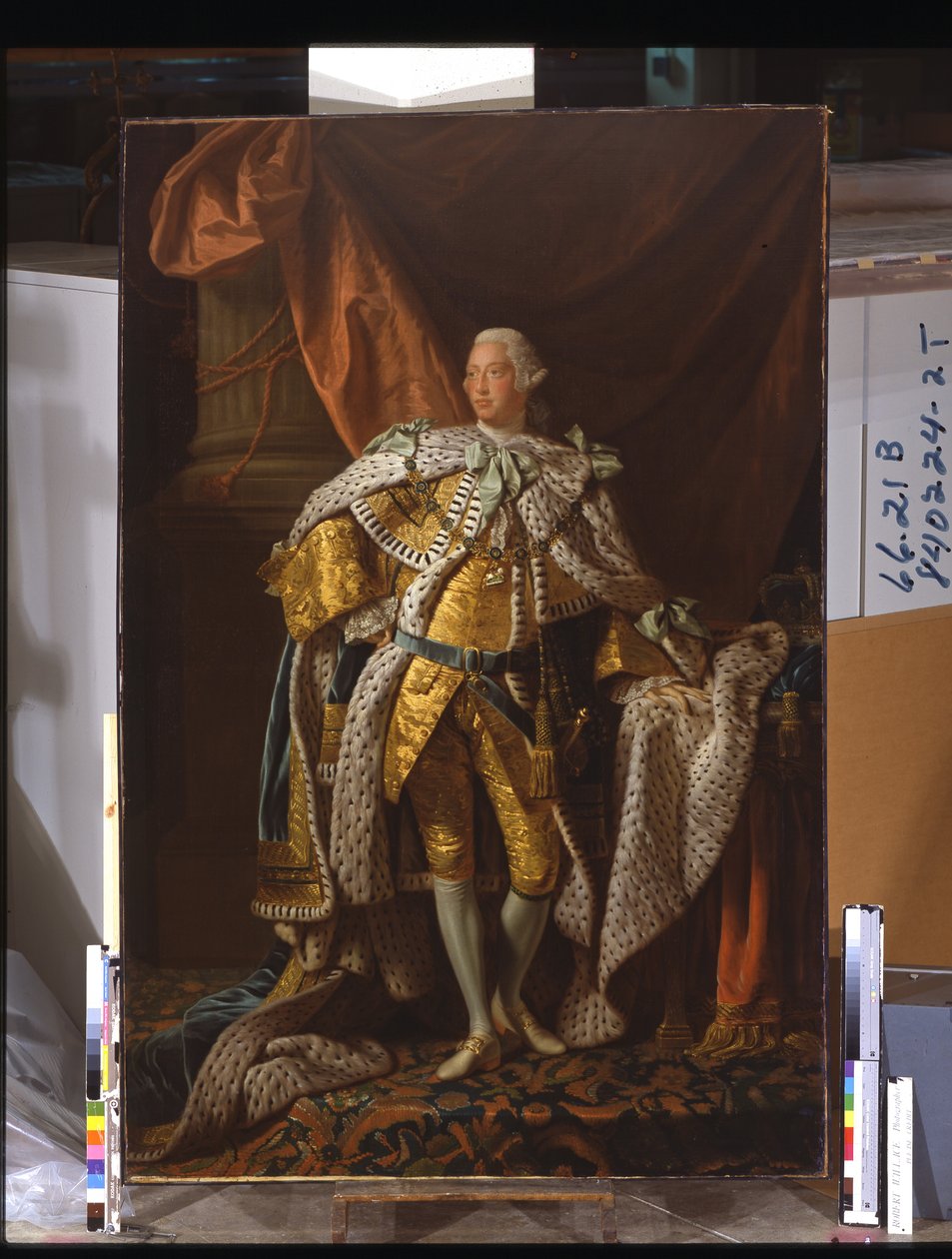 Rei Jorge III (óleo sobre tela) de Allan Ramsay