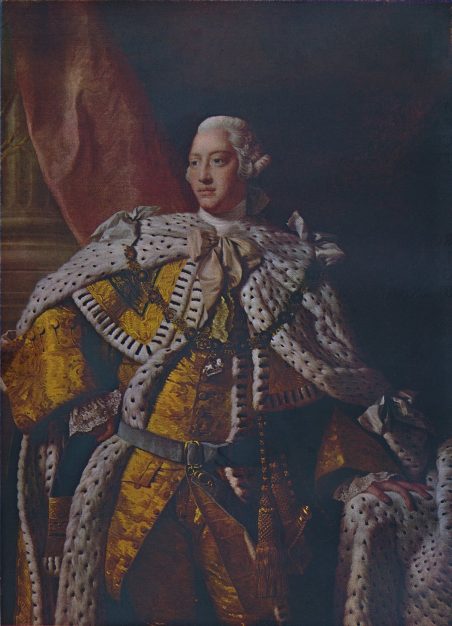 Rei George III, c1761-1762 de Allan Ramsay