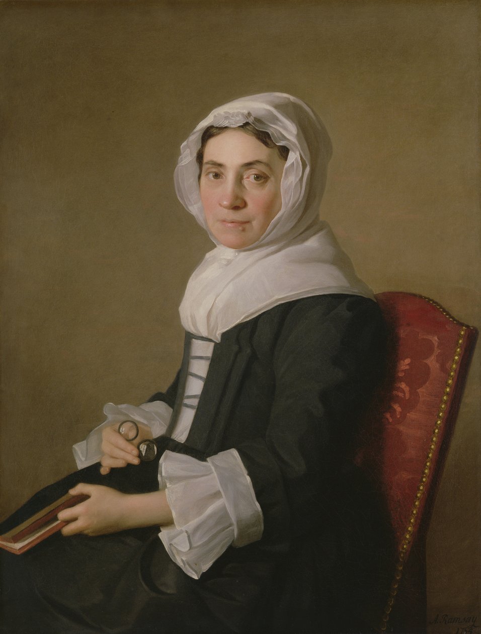 Mary Adam, 1754 de Allan Ramsay