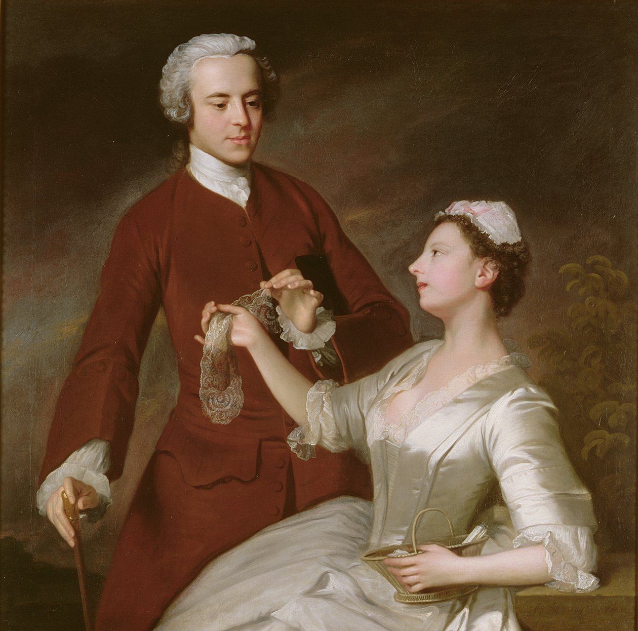 Retrato de Sir Edward e Lady Turner, 1740 de Allan Ramsay