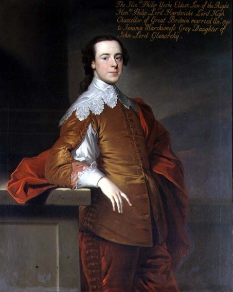 Retrato do ilustre Philip Yorke de Allan Ramsay