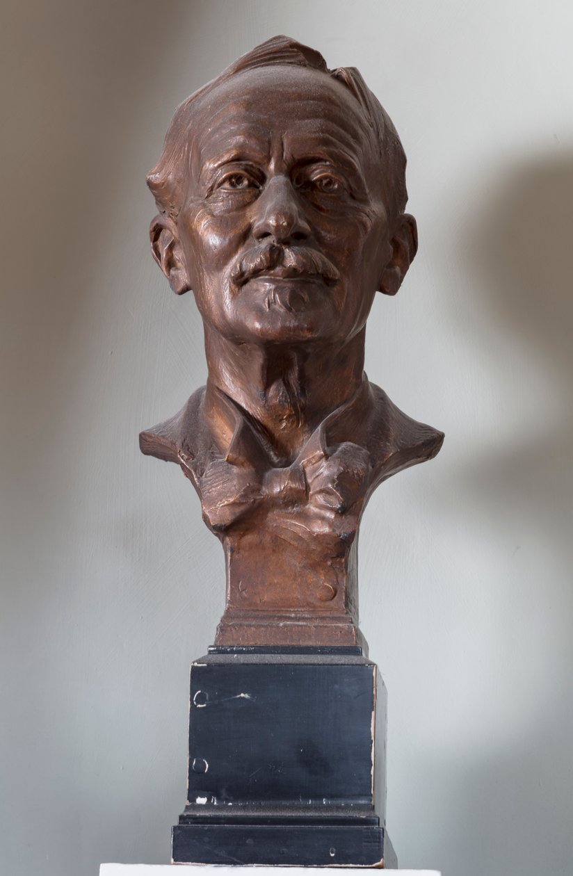 Escultura de CR Ashbee, c.1929 de Allan Wyon