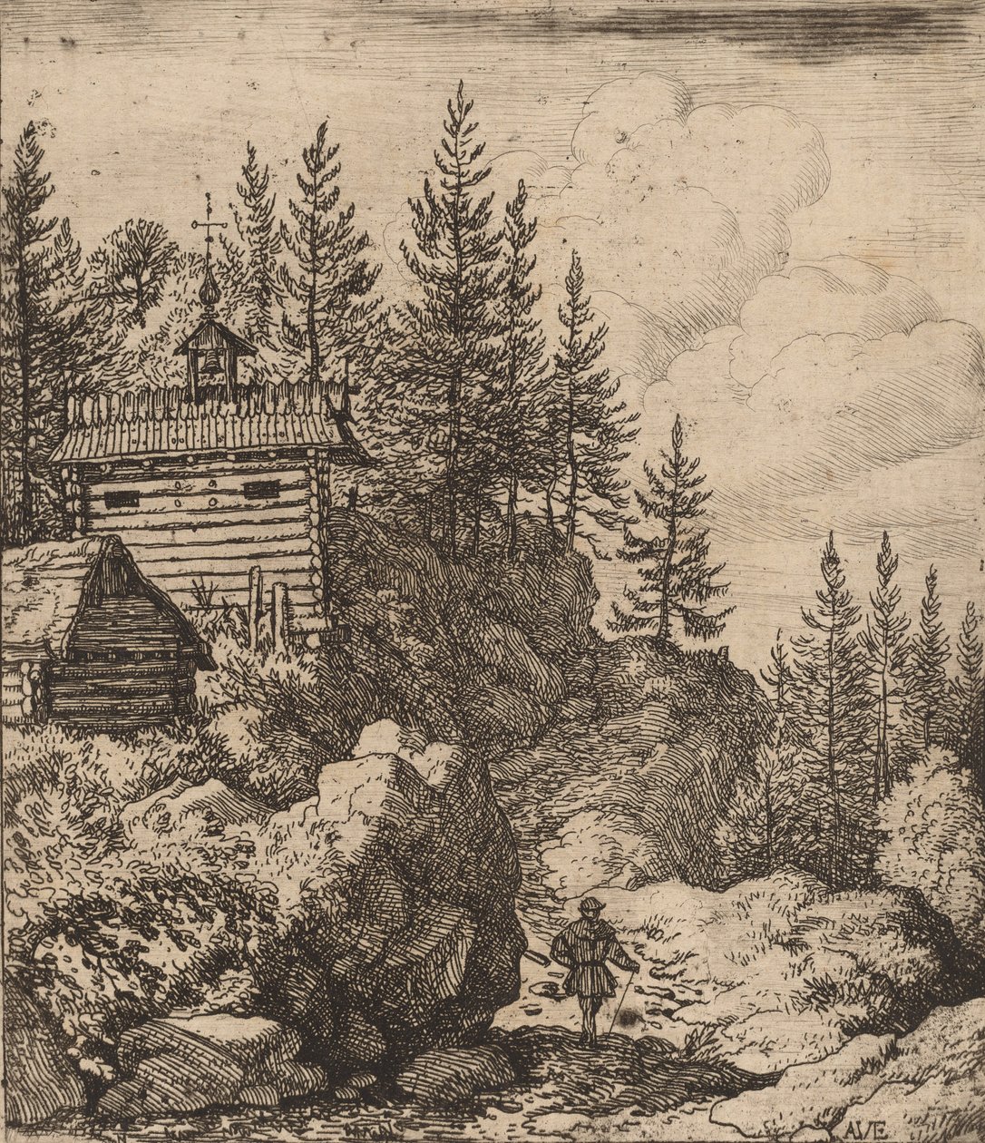 Capela, provavelmente c. 16451656. de Allart van Everdingen