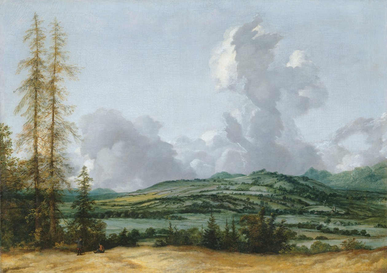 Paisagem montanhosa de Allart van Everdingen