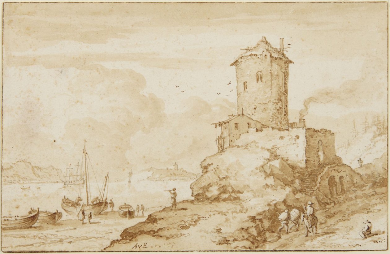 Paisagem de Allart van Everdingen