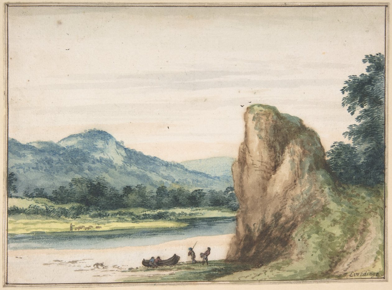 Paisagem de Allart van Everdingen