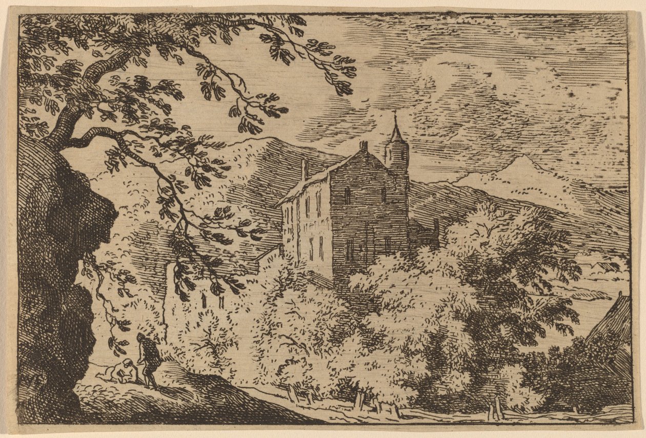 Casa Grande com Torre de Allart van Everdingen