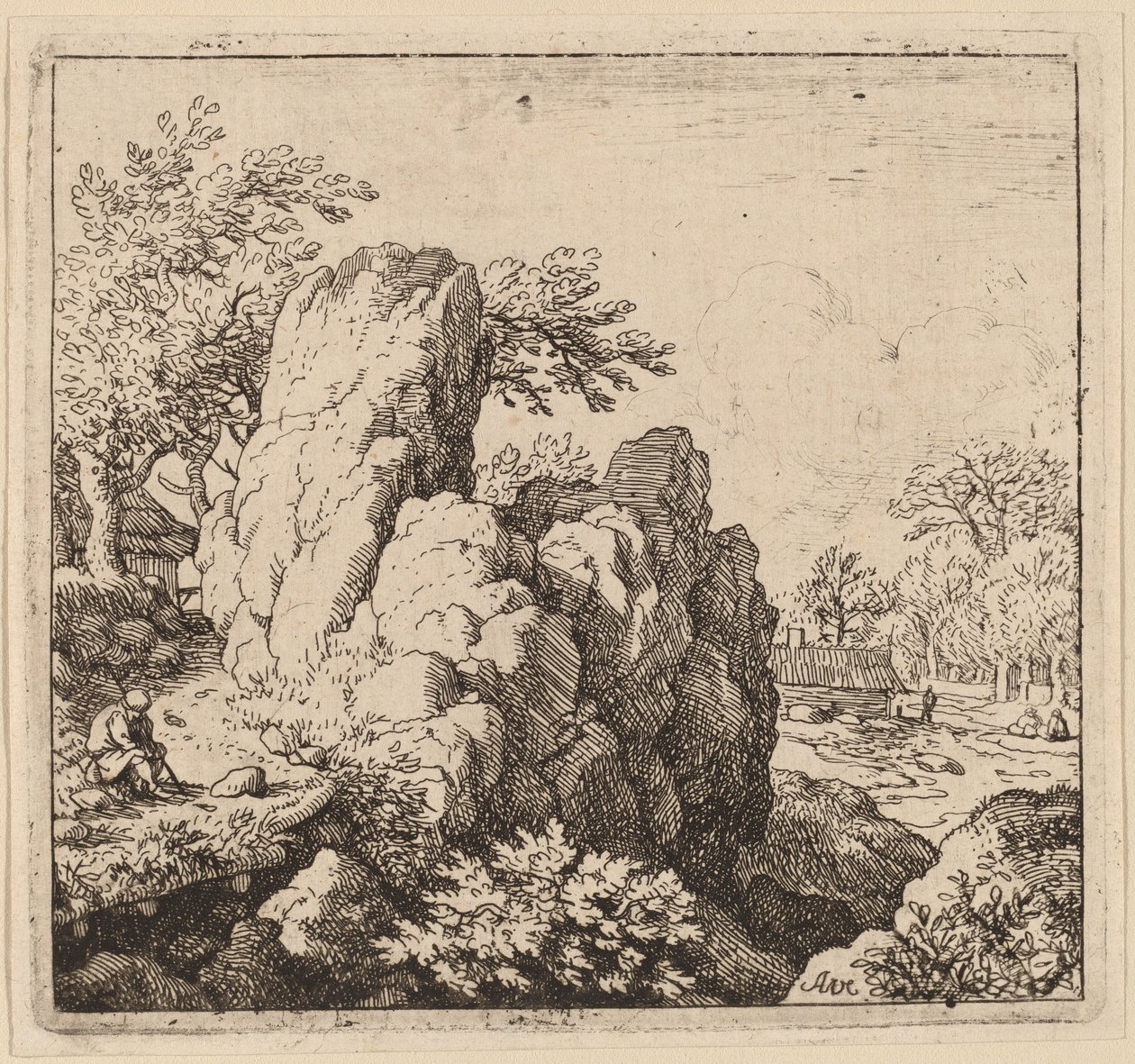 Grande Rocha, provavelmente c. 16451656. de Allart van Everdingen