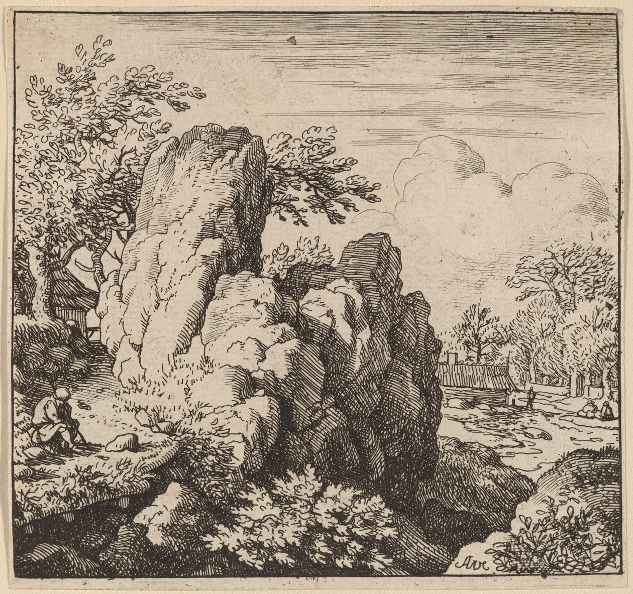 Grande Rocha, provavelmente c. 16451656. de Allart van Everdingen