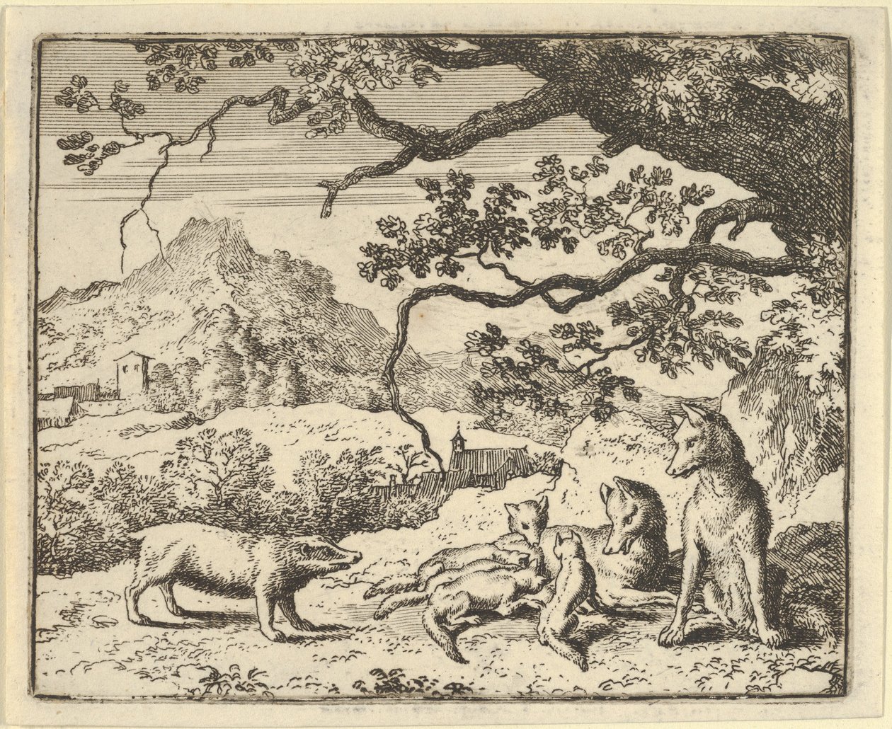 Floresta. de Allart van Everdingen