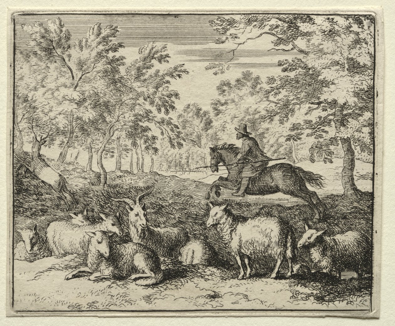 Reynard, a Raposa: A Perseguição do Cervo de Allart van Everdingen
