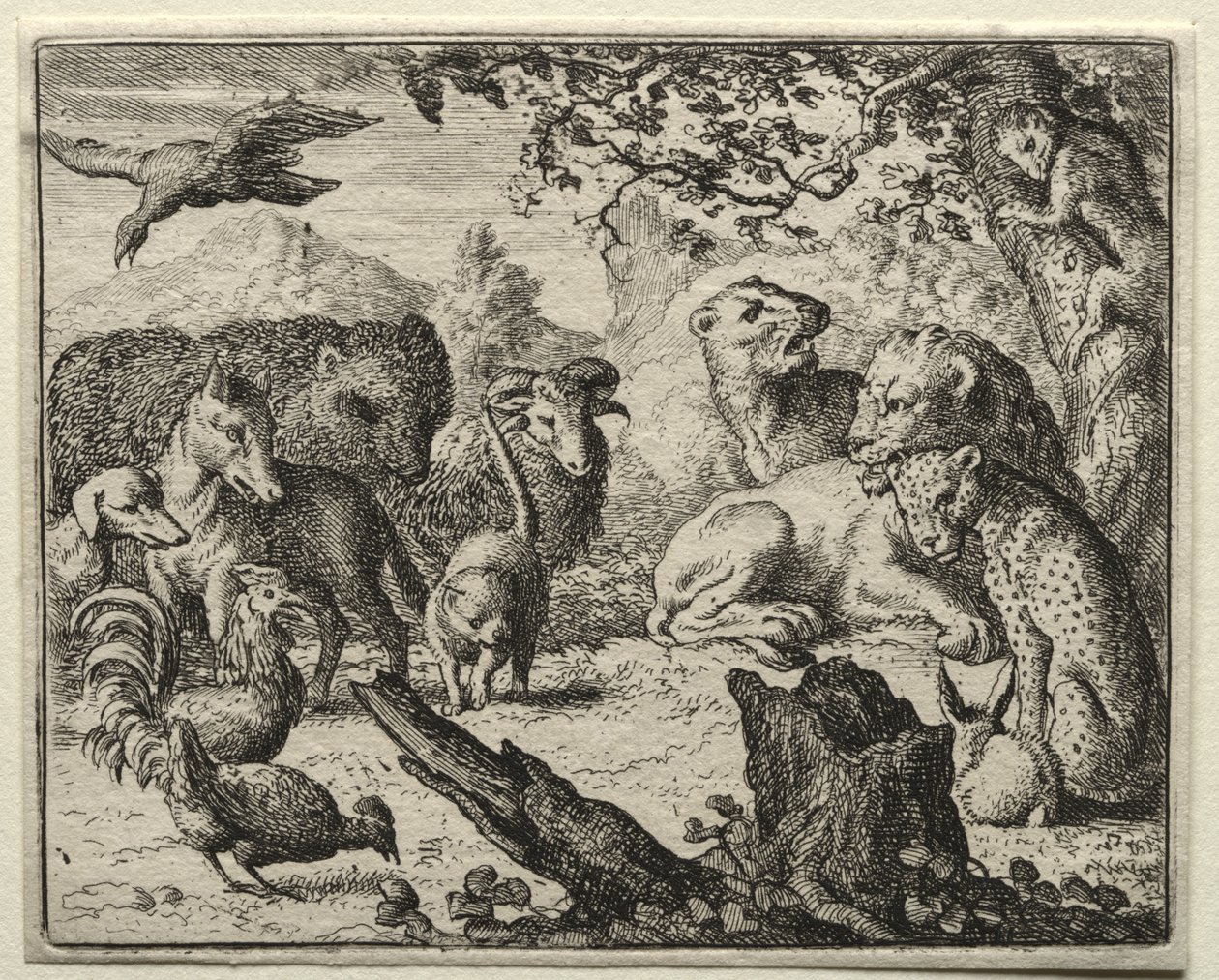 Reynard, a Raposa: A Corte do Leão de Allart van Everdingen
