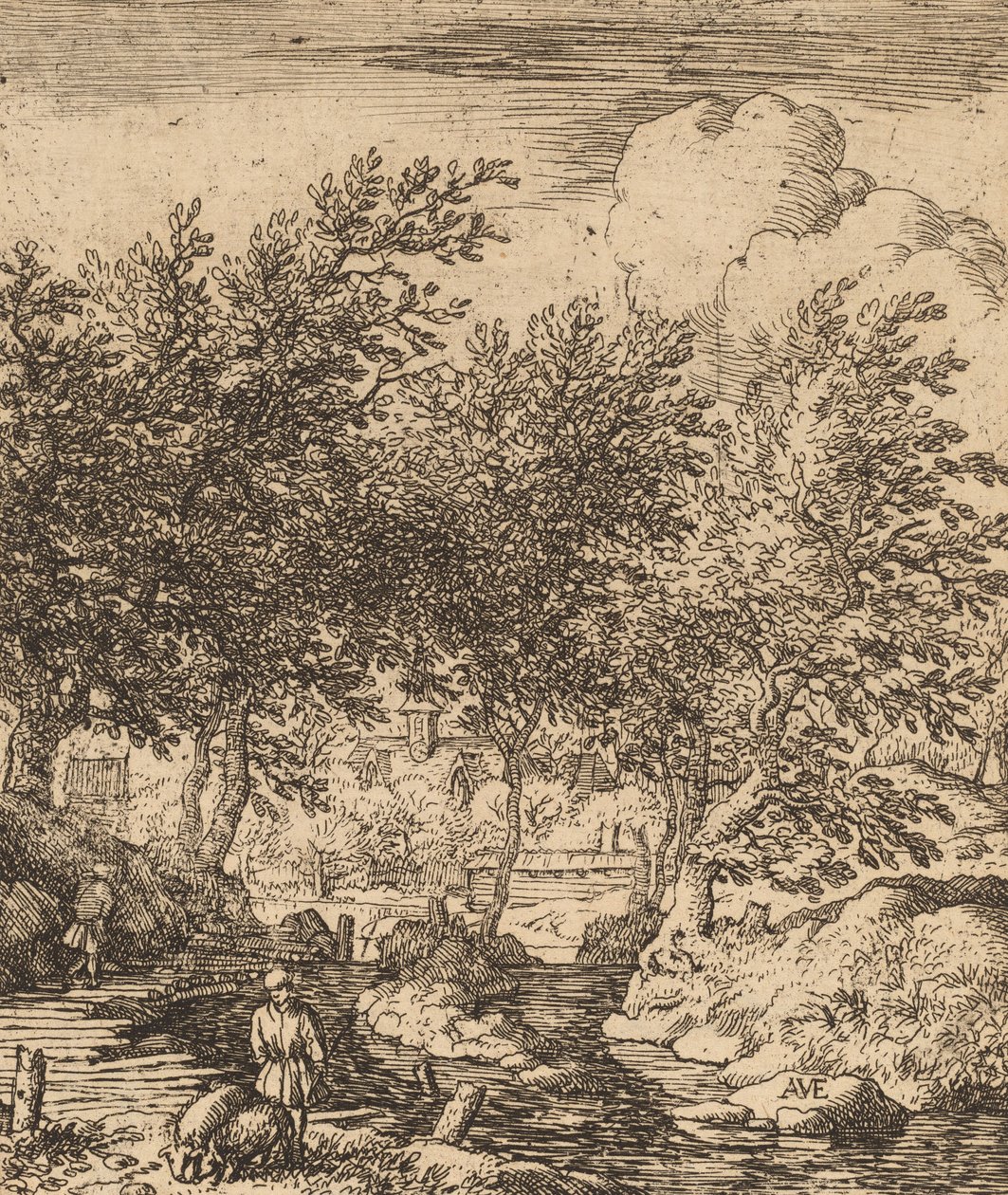 Porqueiro, provavelmente c. 16451656. de Allart van Everdingen