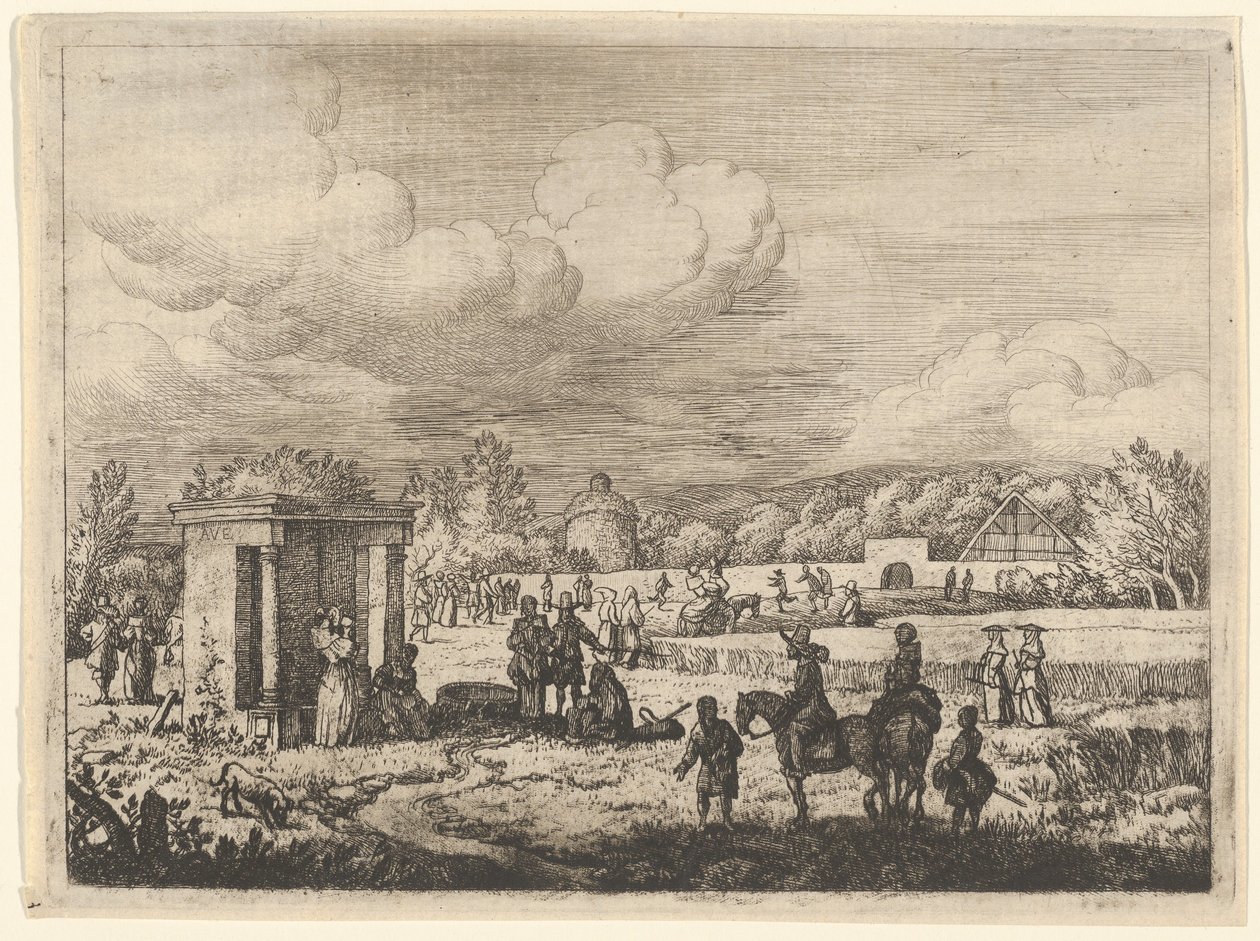 A Primeira Primavera, século XVII. de Allart van Everdingen
