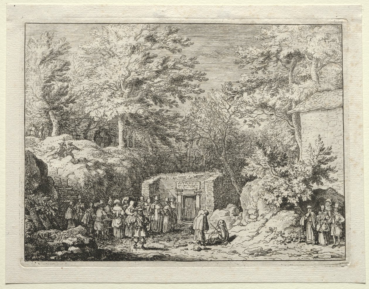 Quarta Primavera, década de 1660. de Allart van Everdingen