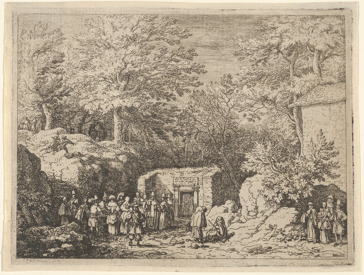 A Quarta Primavera, século XVII. de Allart van Everdingen