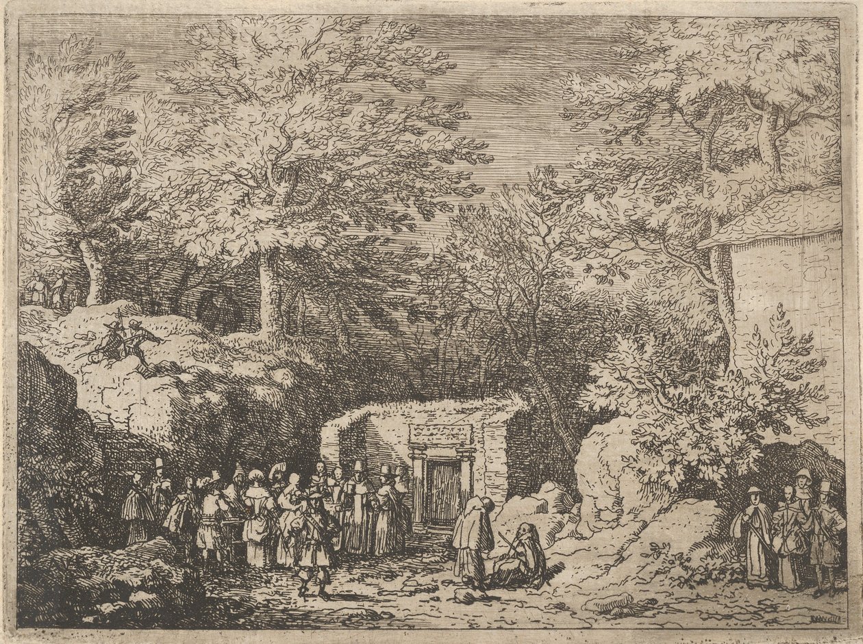 A Quarta Primavera, século XVII. de Allart van Everdingen