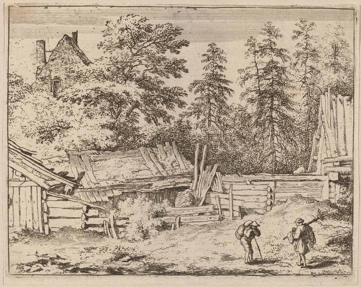 Três Chalés de Allart van Everdingen