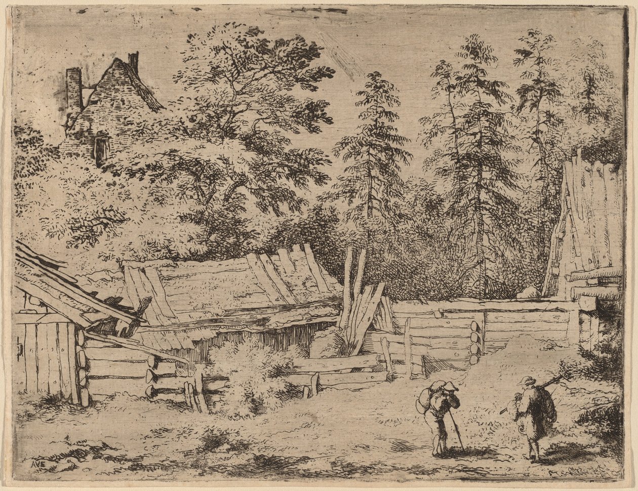 Três Chalés de Allart van Everdingen