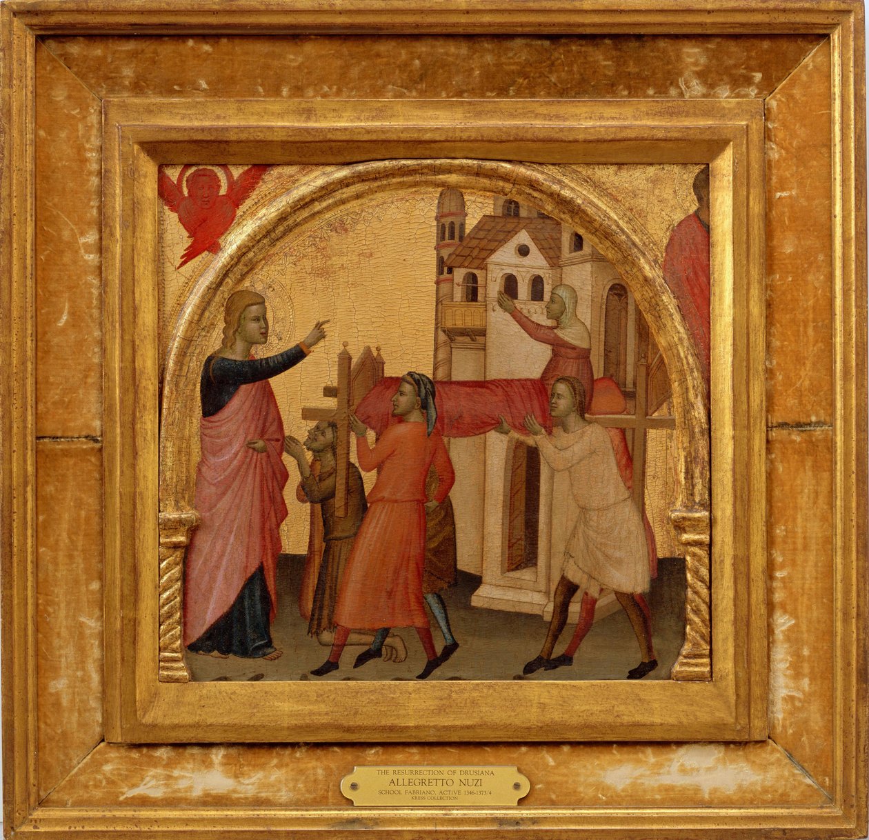 A Ressurreição de Drusiana, ca. 1370 de Allegretto Nuzi