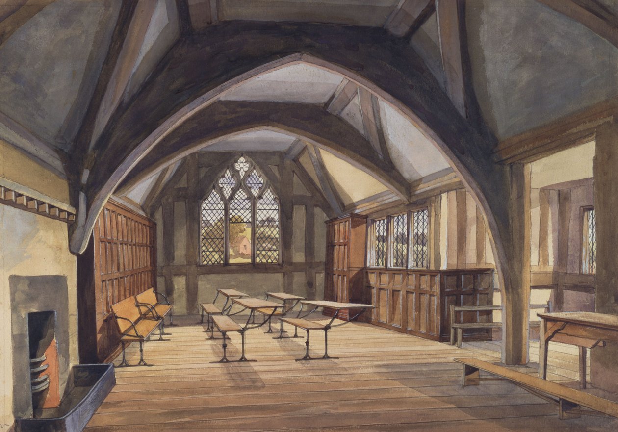 Casa da escola de Allen Edward Everitt