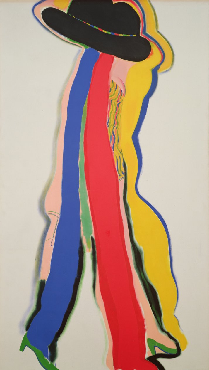 Chapéu preto, c.1964 (óleo sobre tela) de Allen Jones