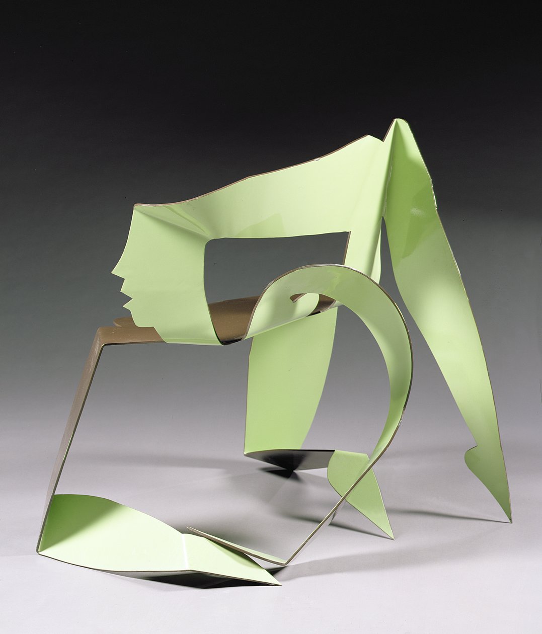 Odalisca (escultura de assento) (aço pintado) de Allen Jones