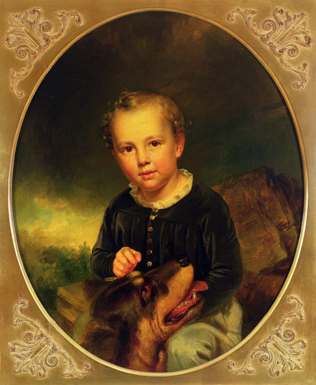 Frederick Kinsman Jr. (óleo sobre tela) de Allen Smith