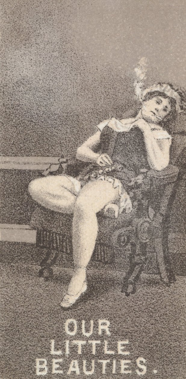 Da série Atrizes N57 promovendo Cigarros Our Little Beauties para Allen & Ginte..., 1890. de Allen and Ginter