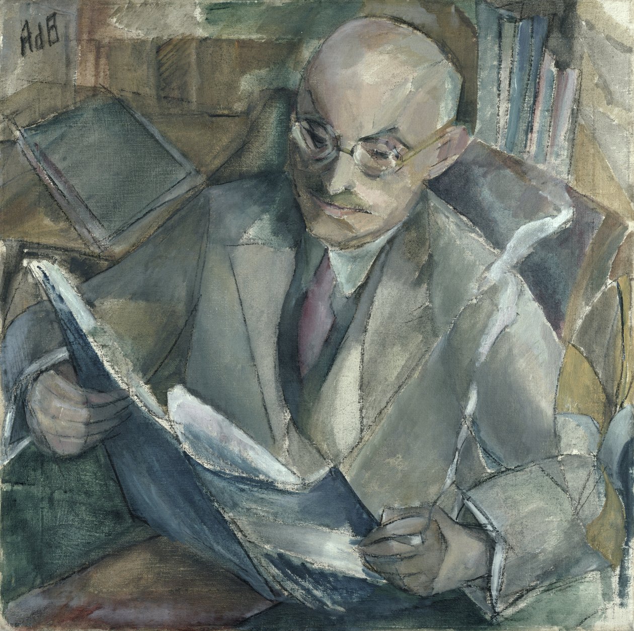 Retrato do Dr. Georg Wendemuth (1860-1929) de Alma Del Banco