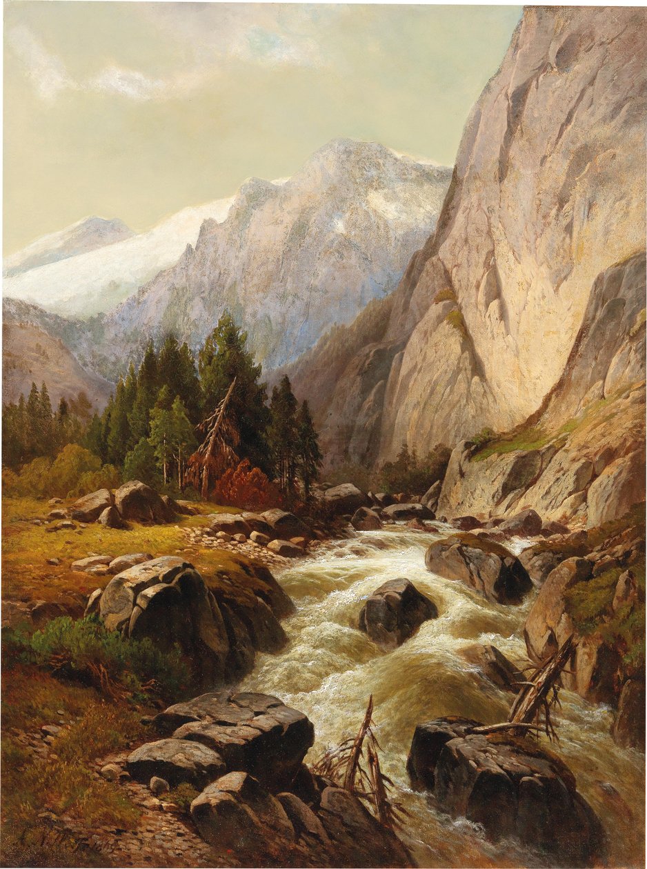 Córrego da montanha de Alois Wolf