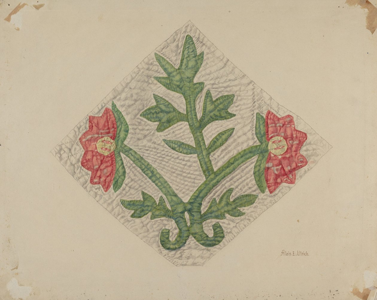Padrão de Colcha de Alois E. Ulrich
