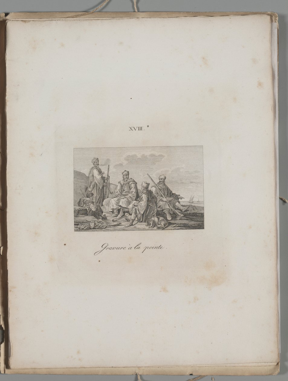 Arte da Litografia: Albanês, Placa XVIII de Alois Senefelder