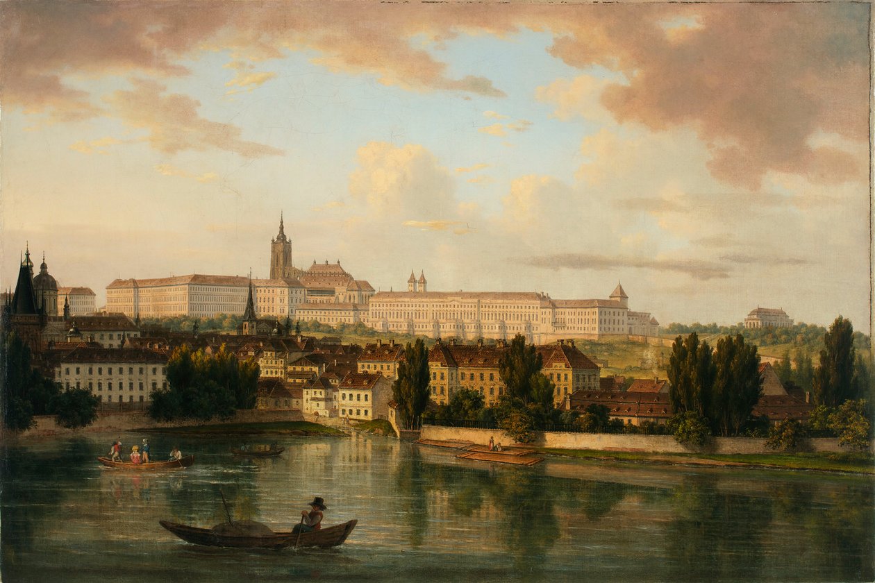 Castelo de Praga - Hradčany de Alois von Saar