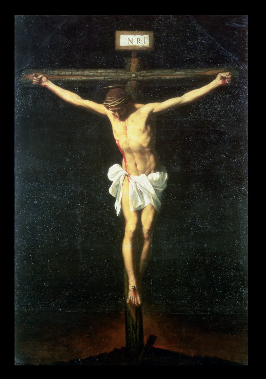 A Crucificação, final dos anos 1630 de Alonso Cano