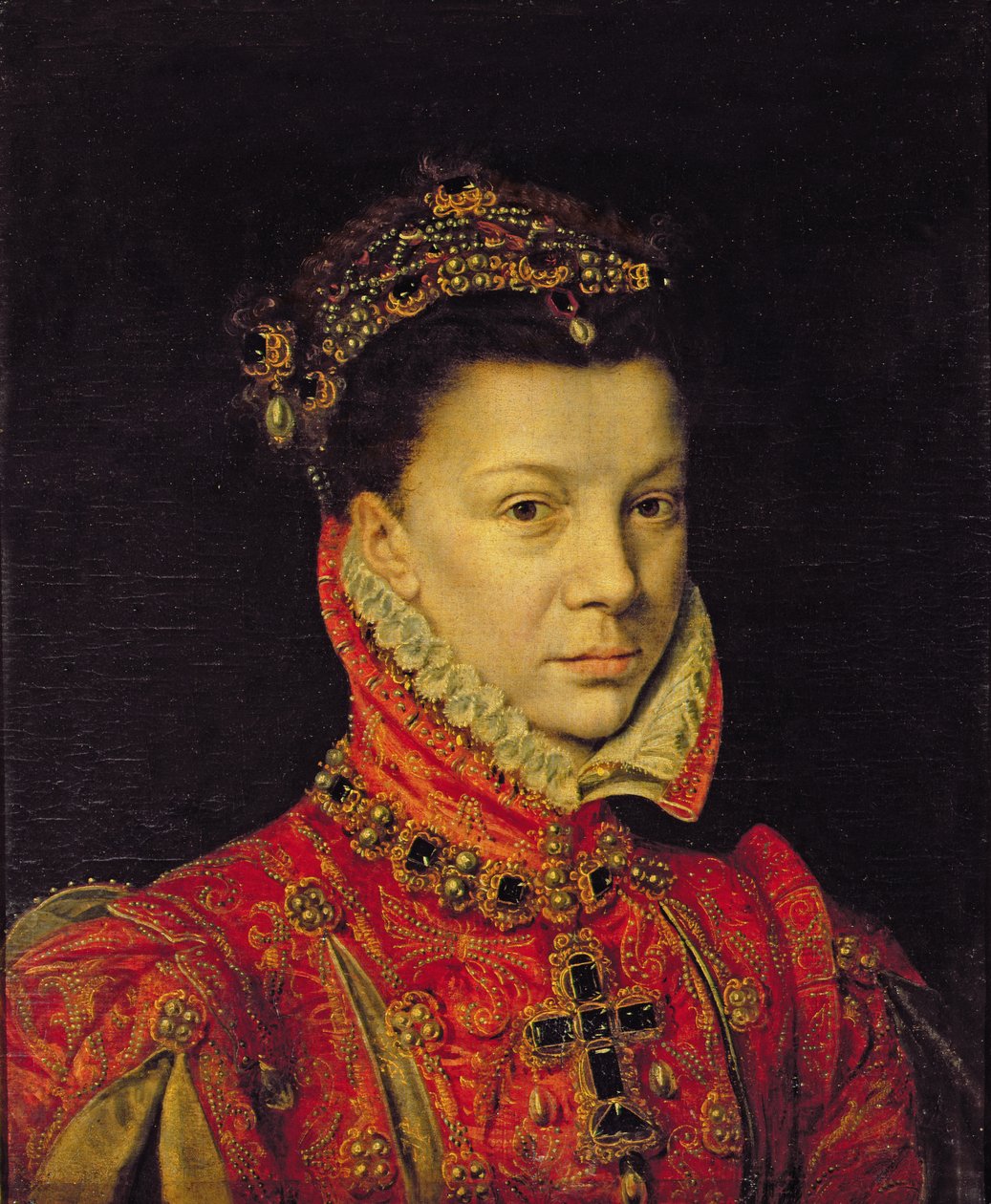 Isabel de Valois (1545-1568) 1570 de Alonso Sánchez Coello